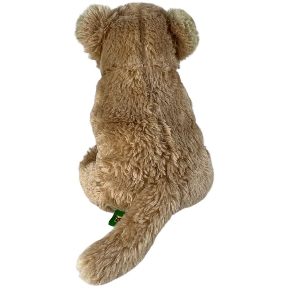 Wild Republic Baby Lion Cub Plush Soft Stuffed Animal Toy 12 Inch Tall Stuffie - Picture 5 of 10